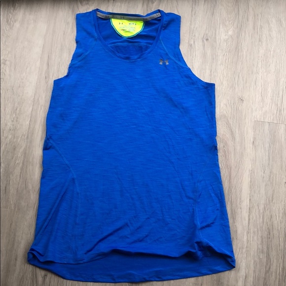 NWOT underarmour tee- no sleeves - Picture 1 of 3